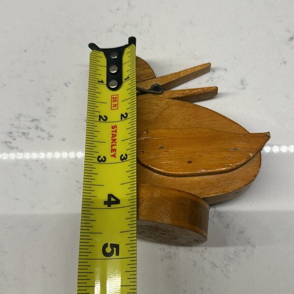 Vintage Wooden Duck Memo/Recipe Card Holder - Picture 6 of 7